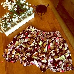 Floral Midi Skirt